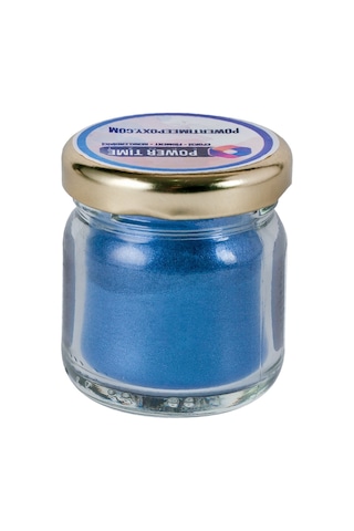 Sedefli Metalik Toz Pigment Boya / Okyanus Mavi / Epoksi Için