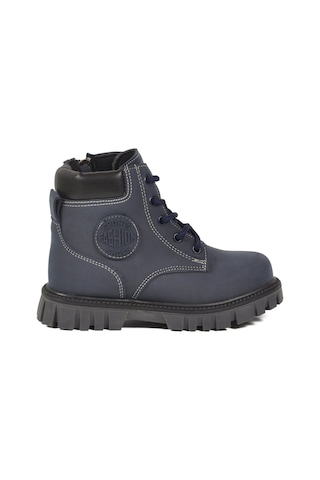 Pepino Lacivert Bağcıklı Fermuarlı Kaymaz Unisex Çocuk Bot 1782 P Lacivert