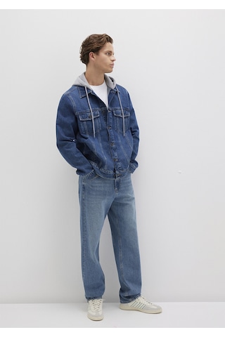 Mavi - Brandon 90lar Vintage Koyu Mavi Jean Ceket 0112808-90839 Koyu Mavi