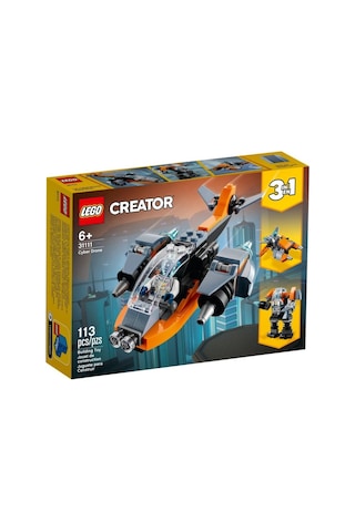 LEGO® Creator 31111 3’Ü 1 Arada Siber İnsansız Hava Aracı 113 Parça