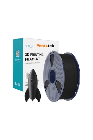 Sunlu Siyah High Speed Pla Filament - 1.75mm - 1 Kg Siyah
