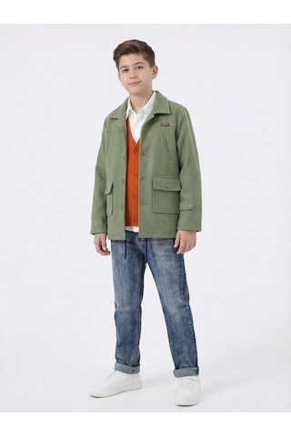 Xo Kids Erkek Çocuk 4lü Alt Üst Takım 11-14 Yaş 14203 Yeşil
