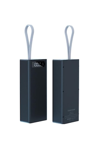 Tongxida Boğazköprü Dıy Lcd Ekran Powerbank Kutusu 16x18650 Pil Siyah Siyah