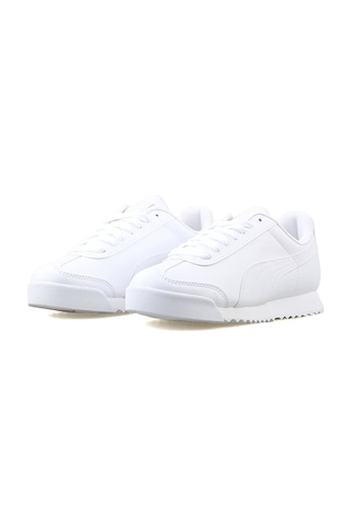Puma 353572-21 Roma Basic Unisex Spor Ayakkabı - Açık Gri - Beyaz