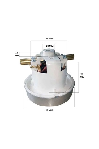 Elektrikli İle Uyumlu Süpürge Motoru Srv67 1200 W