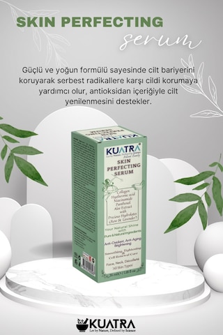 Kuatra Skin Perfecting Yüz Boyun Dekolte Bölgesi Serum 30 ML