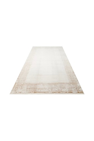 Hoom Rugs Bomonti Mhl 01 Cream Gold Viskon & Akrilik Modern Salon Halısı Krem - Gold