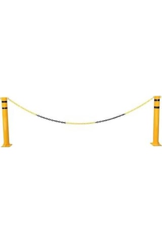 Force Chain 8 Mm 25 Mtr. Sarı Siyah Plastik Zincir