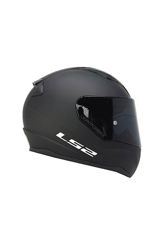 Ls2 Rapıd 2 Mat Siyah Fullface Motosiklet Kaskı Siyah Camlı Mat Siyah