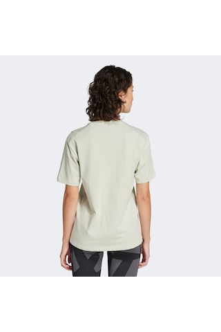 Adidas Terrex Classic Logo Kadın Yeşil T-shirt Jf9133 Yeşil