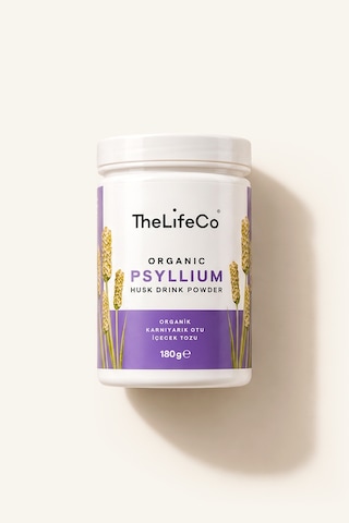 Thelifeco Organik Psyllium Karnıyarık Otu İçecek Tozu 180 G
