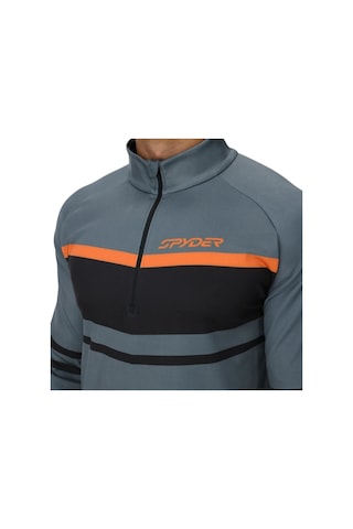 Spyder Spyder Legacy 1/2 Zip Erkek İçlik Üst 4375 Mavi