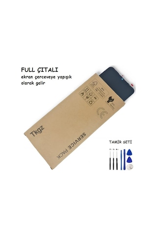 Tkgz Xiaomi Redmi Note 10 Pro -4g- Lcd Ekran Dokunmatik Service Pack - Full Çıtalı + Tamir Seti