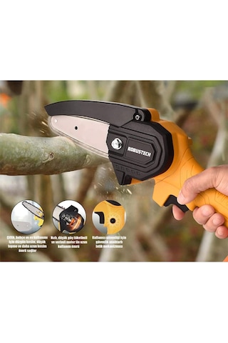 Robustech CS-100 Akülü Zincirli Ağaç Kesme