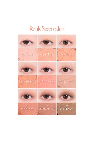 Dasıque Shadow Palette 32 Milky Apricot