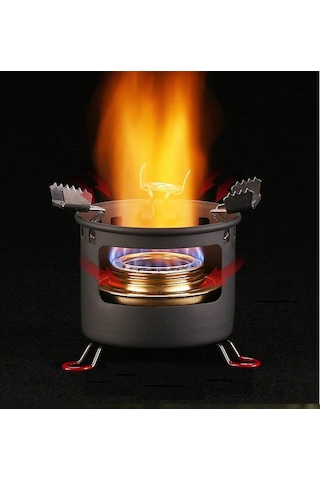 Alocs Alkol Ocağı Rüzgar Engelleme Yüksek Duvarlı Çok Renkli