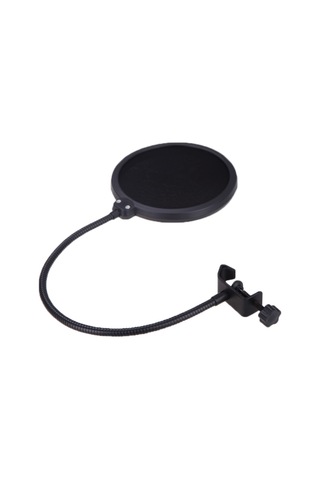 Hfambition Mikrofon İçin 6 İnç Çift Katlı Pop Filtresi, Rüzgar Ve Gürültü Engeli, Esnek Valla, Tüm Modellerle Uyumlu, Kayıt/söz/sanat İçin