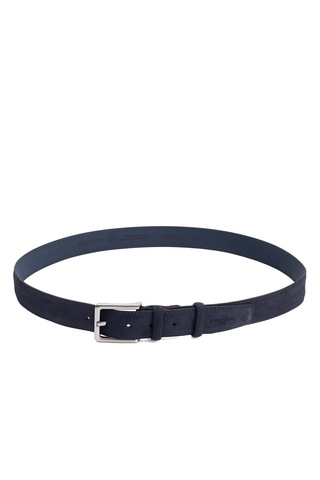 Pierre Cardin Suet Deri Erkek Kemer En 3,5 Cm Pc-1009 Lacivert - Suet