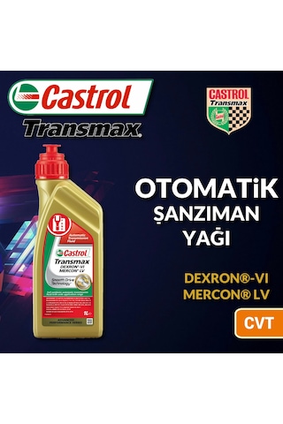 Castrol Transmax Dexron VI Mercon LV Otomatik Şanzıman Yağı 1 L