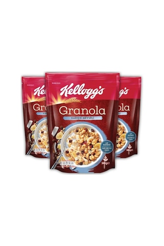 Kellogg's Karışık Meyveli Granola 3 x 340 G