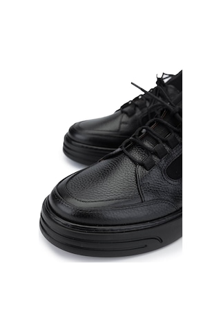Tamer Tanca Erkek Hakiki Deri Siyah Deri Casual Ayakkabı 537 3479 Erk Ayk Sk24-25 Sıyah Dr Siyah