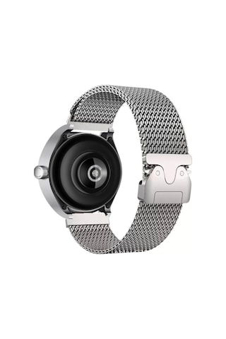 Xiaomi Redmi Watch 5 Active Uyumlu Krd-100 22mm Titanyum Hasır Kordon - Titanyum-gümüş