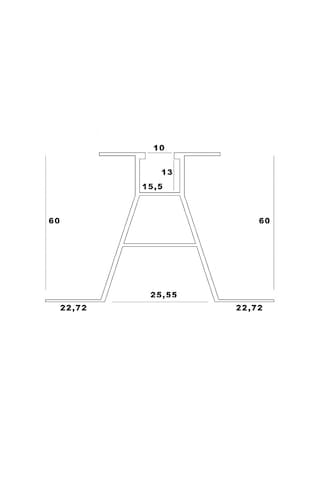 Solar Panel Montaj Profili - Alüminyum (2 Metre)