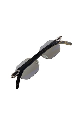 Katsuo Horn 4 Unisex Güneş Gözlüğü Siyah