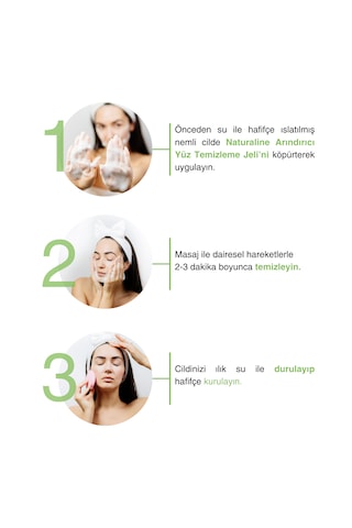Naturaline Yüz Temizleme Jeli 200 ML