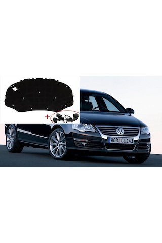 Volkswagen B6 Passat Kaput İzalasyon Keçesi Klipsler Dahildir