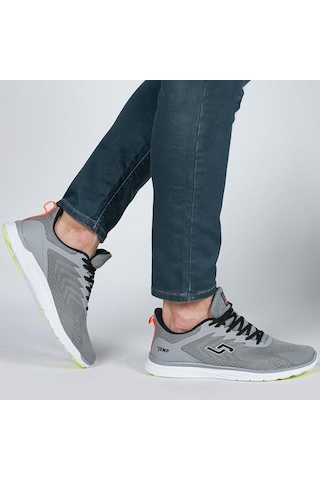 Jump 29585 Tam Ortopedik Taban Günlük Erkek Spor Ayakkabı Özel Memmory Taban Gri