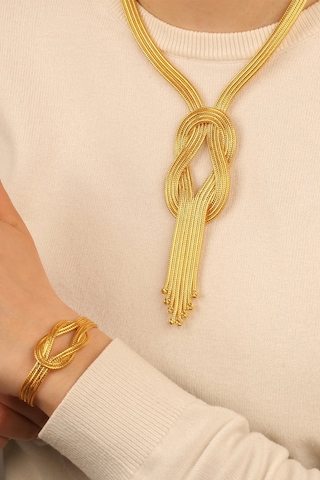 Çgkmücevherat Kalze Dorikalı Altın Bileklik Klzblk001 Gold Sarı Altın