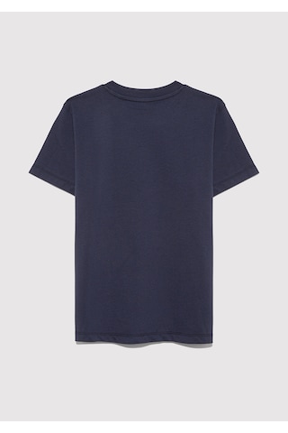 Mavi Logo Baskılı Lacivert Erkek Çocuk T-shirt M6610030-82318 Lacivert