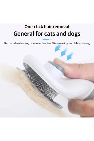 Jialan Pet Kedi Saç Fırçası Köpek Tarak Bakım ve Bakım Kedi Fırçası