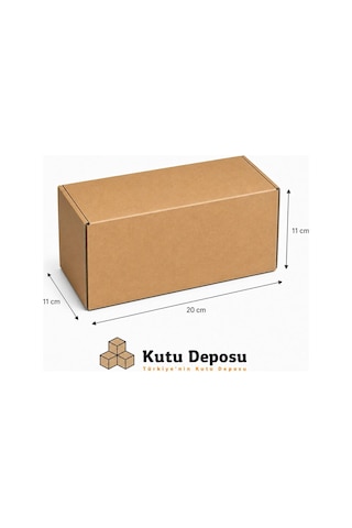 11x20x11 Cm E-ticaret Ve Kargo Kutusu Maske Kutusu 100 Adet 1 Adet