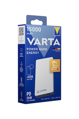 Powerbank Energy 15000 Mah Beyaz