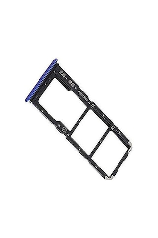 Oppo Realme C3 Uyumlu Sim Tepsisi Rmx2020 - Mavi Sim Ve Sd Kart Yuvası