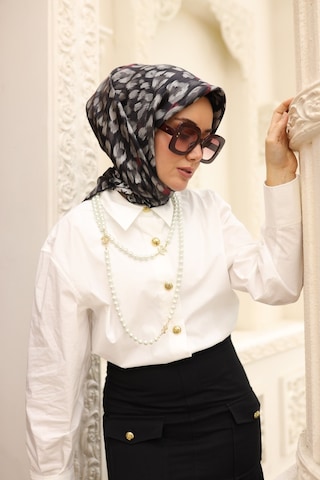Silk Home Twill İpek Eşarp 11451-35 Füme