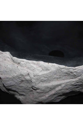 Bazalt Oval Şekilsiz Dizayn Lavabo