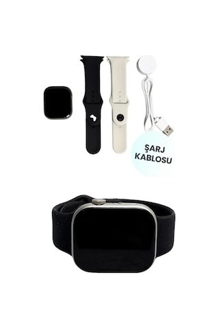 Rs12 Pro+ 2025 Serisi Özel Üretim Full Ekranlı Akıllı Saat Nabız Ve Uyku Takibi Bluetooth Arama Güçlü Batarya