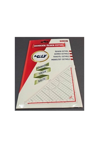 Lexroo Tml Aristo Cetveli 32 Cm - 3 Kenarlı Geometry Triangle Ruler, 156984131554800 Çok Renkli