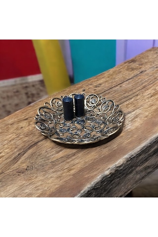 Bakır Renk Sepet, Dekoratif Sepet, Hediyelik Sepet, Dekor Sepet, Çok Amaçlı Sepet