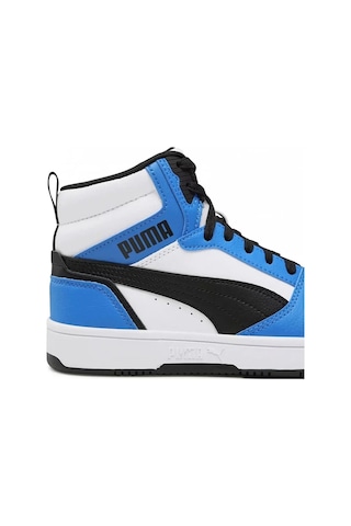 Puma Rebound V6 Mid Çocuk Spor Ayakkabı 39383106 Beyaz
