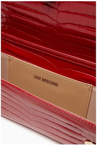 Love Moschino Omuz Çantası Croco Jc4294pp0lkj0500 Kırmızı