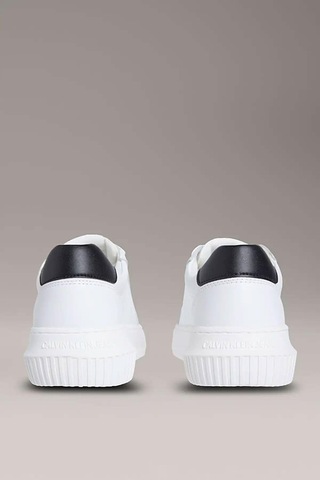Kadın Chunky Cupsole Sneaker Spor Ayakkabı - Beyaz-8462 Bright White/black