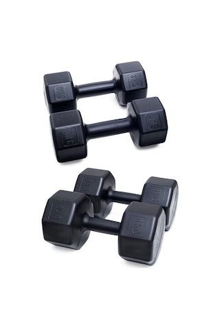 Besinistanbul 18 Kg Dambıl Set 6kg X2 3kg X2 Sayaçlı Ayarlanabilir El Yayı + Sayaçlı Atlama İpi Siyah Diğer