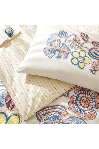 Taç Cecilia Ranforce Tek Kişilik Nevresim Takımı Mavi 000000001000046676