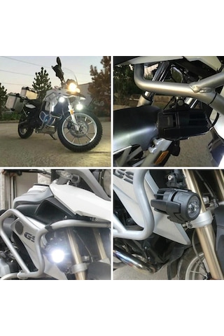 Knmaster Gold Serisi Shark 30w Bmw Motosiklet Sis Farı Tekli N11.3161