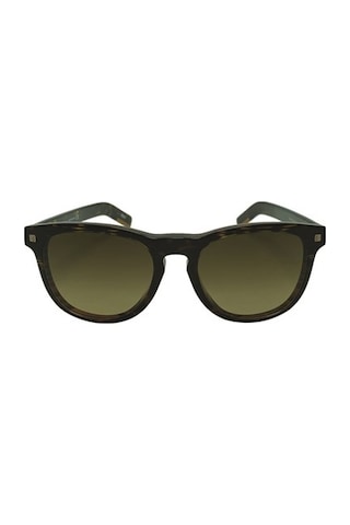 Zegna Mod.0126 C.lf6626146 Ekartman 57-20 Kahverengi Sarı Kırçıllı Kadın Güneş Gözlüğü Sarı