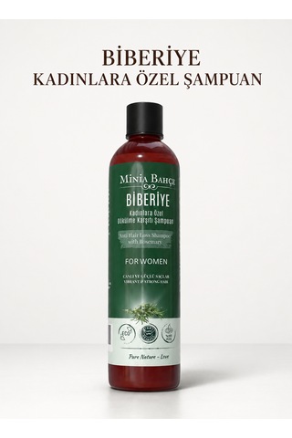 Biberiye Şampuan Biberiye Yağı, Biotin Ve Panthenol İçeren Saç Ve Saç Derisi Bakım Şampuanı, 400 Ml Zayıf - Yıpranmış